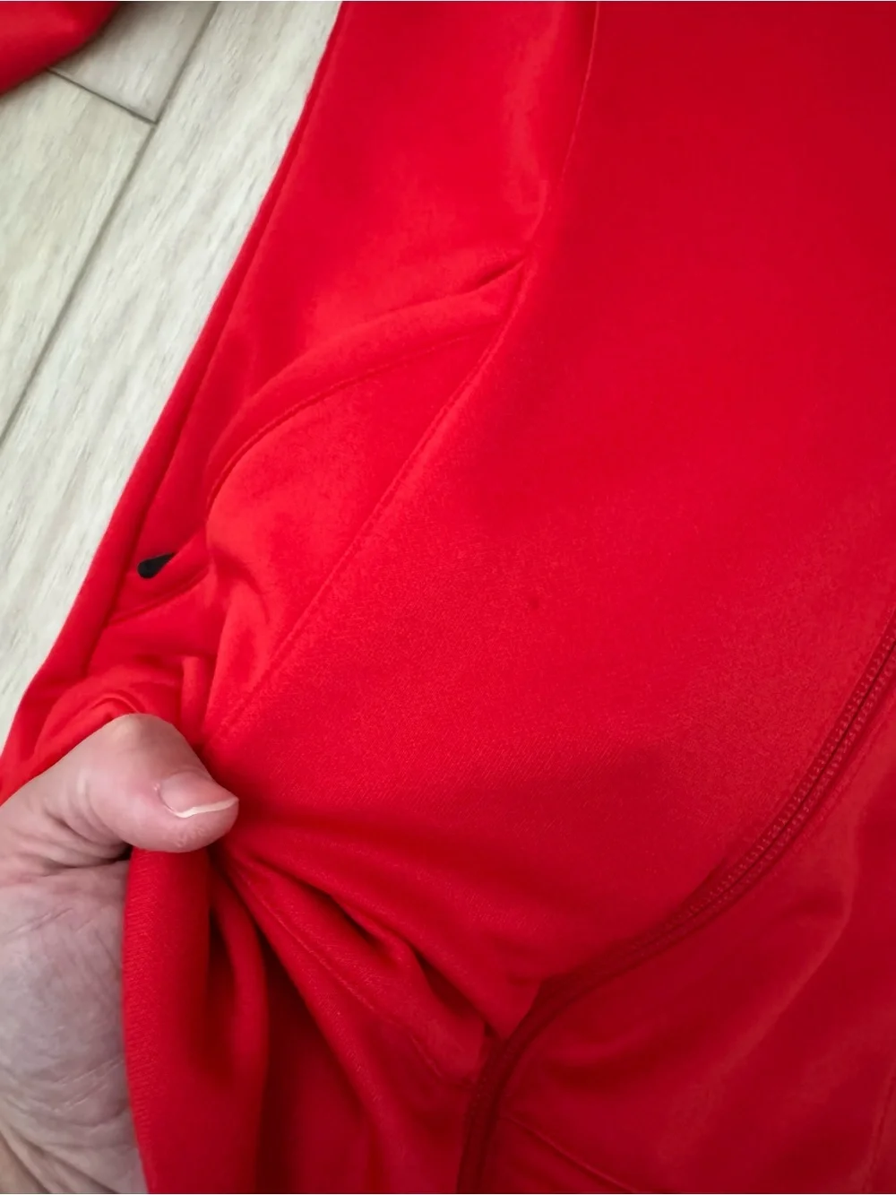 Nike Women’s retro small red/white dri-fit track jacket long sleeve full zip